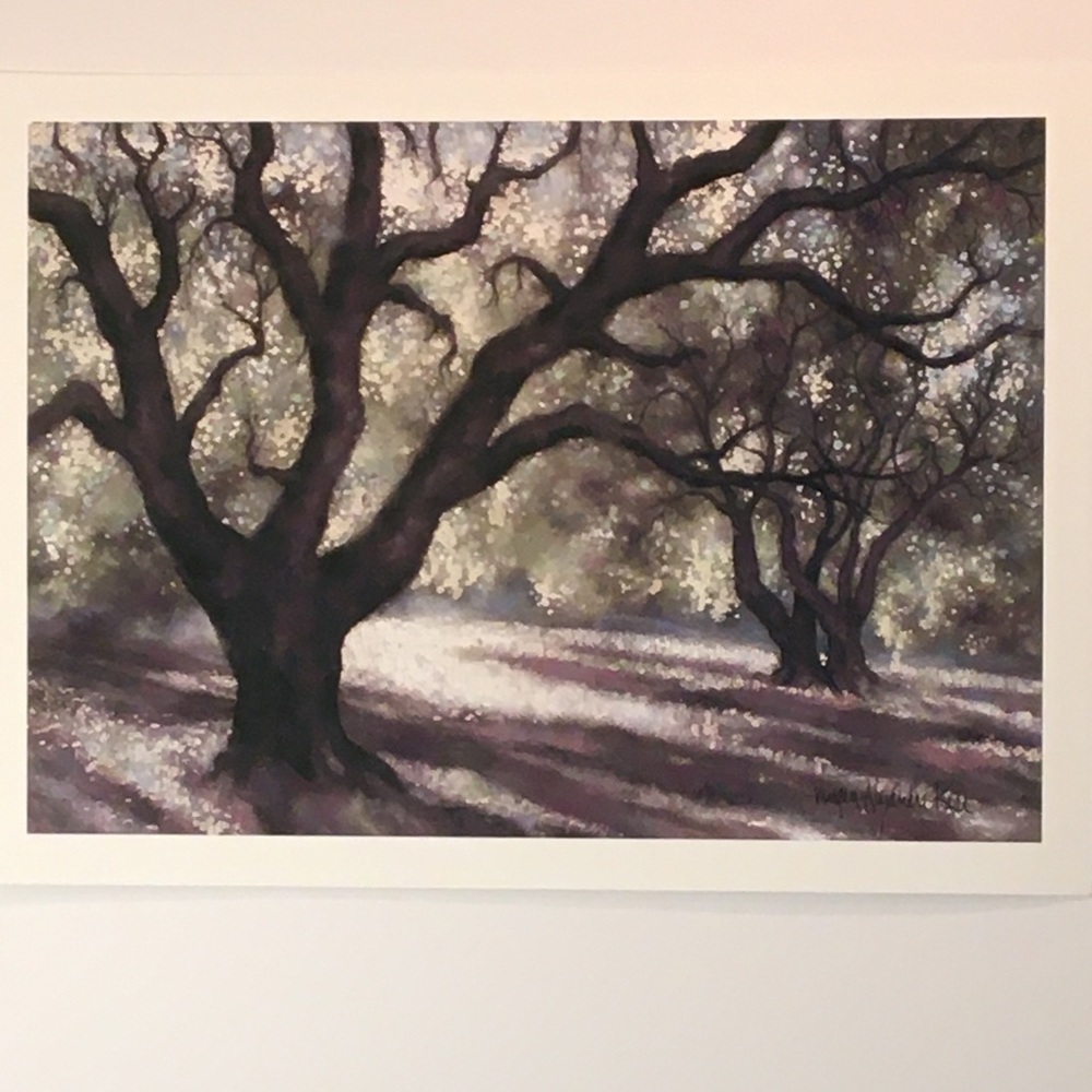 SACRED OAKS Giclee print on premium paper